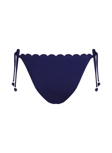 D&oacute;ł od bikini Scallop, Niebieski
