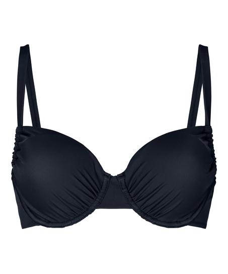 Bardolino Biustonosz Bikini z Fiszbinami i Wyści&oacute;łką, Czarny