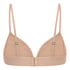Tr&oacute;jkąt Bralette Smooth, Beżowy