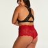 Bokserki Curvy May, Czerwony