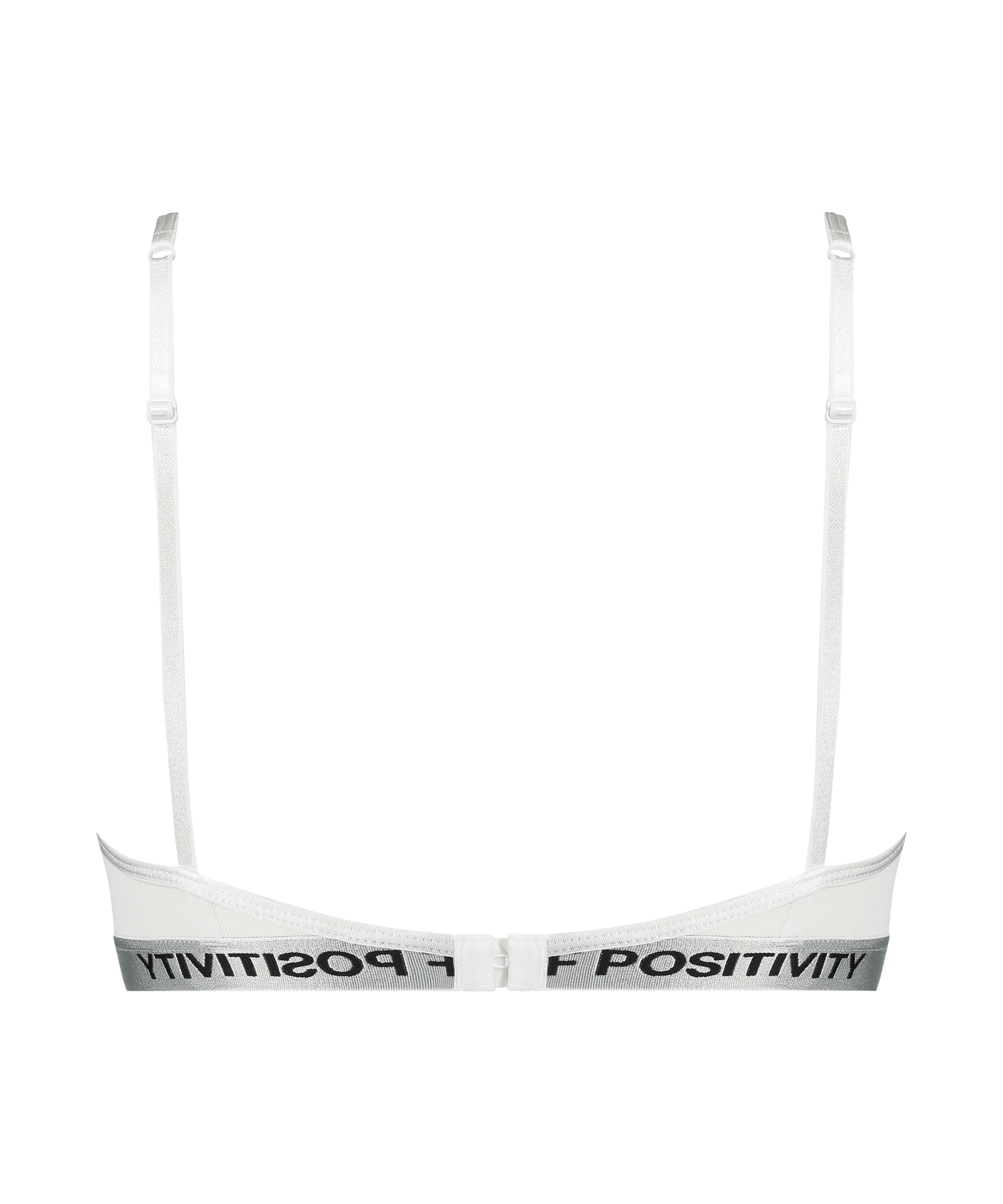 Biustonosz nieusztywniany z fiszbinami Honey, Biały, main