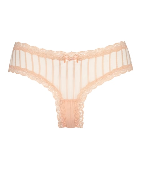 Brazyliany V-shape Mesh, Pomarańczowy
