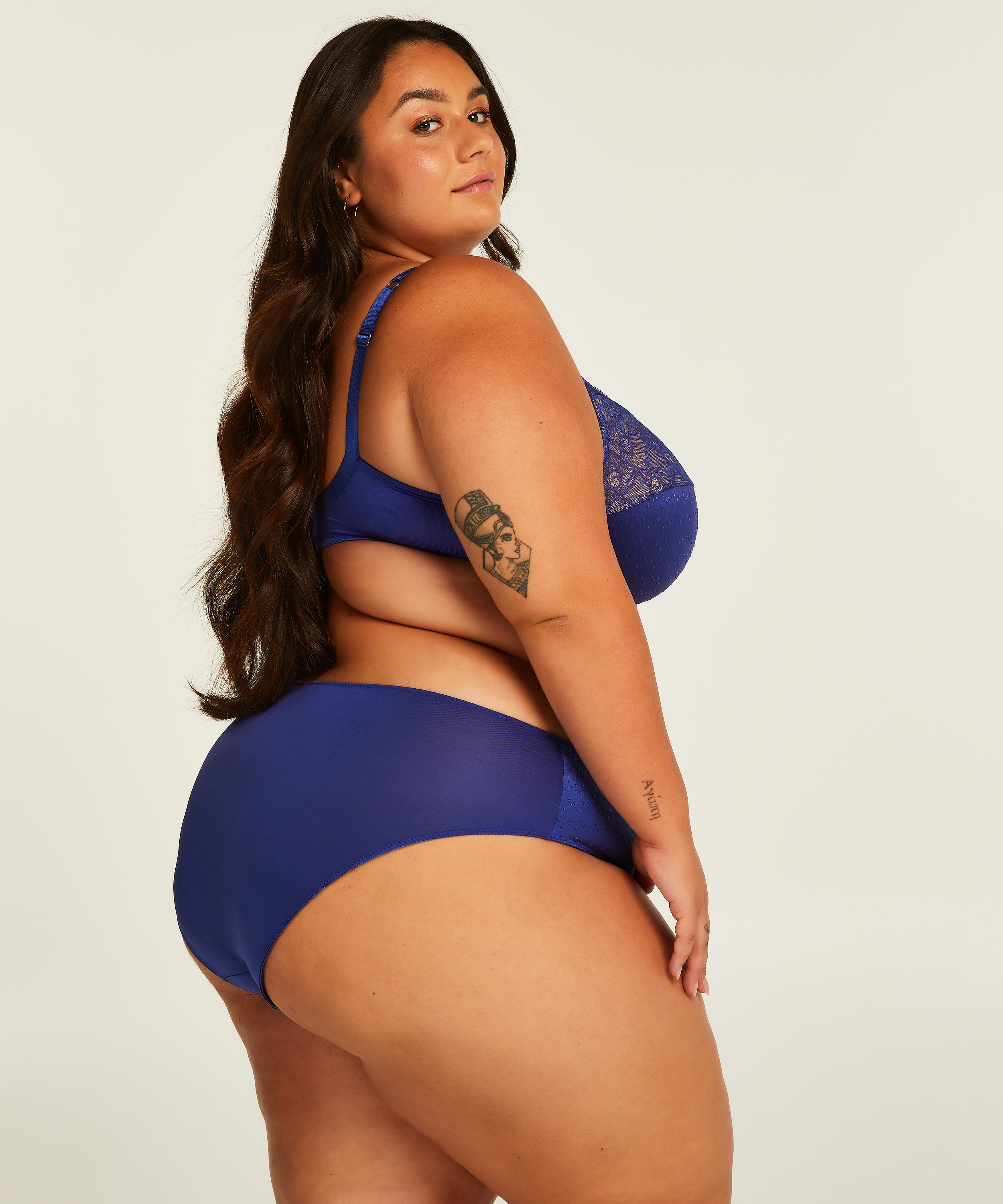 Biustonosz nieusztywniany z fiszbinami Sophie, Niebieski, main