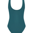 Kostium kąpielowy Shaping Shell Mesh, Zielony