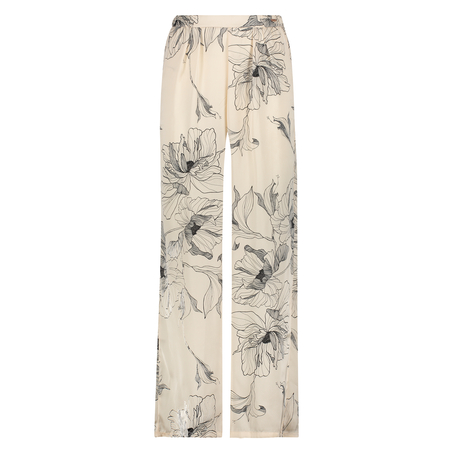 Lotus satin palazzo trousers, Różowy