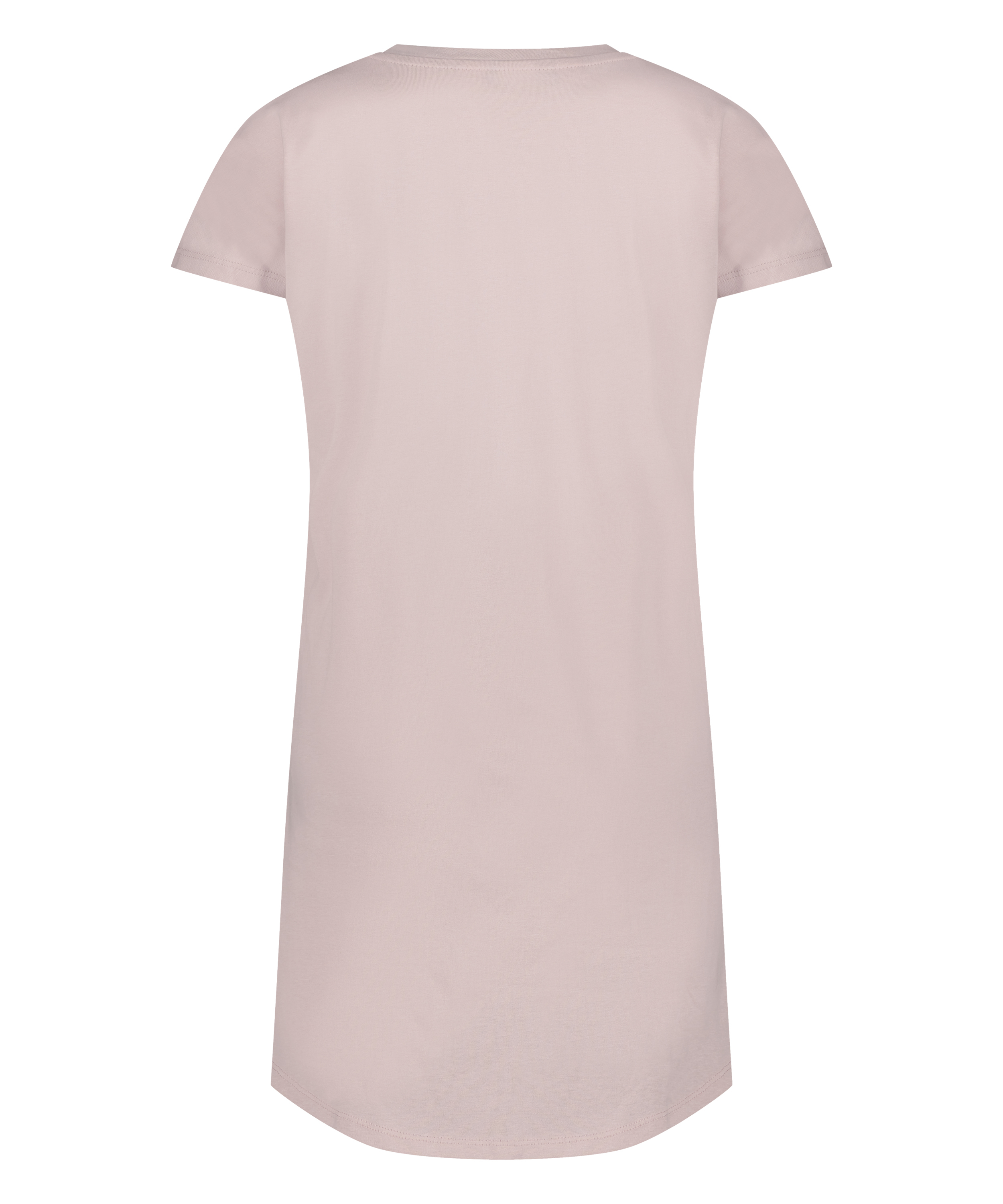 Koszula nocna z okrągłym dekoltem, Fioletowy, main