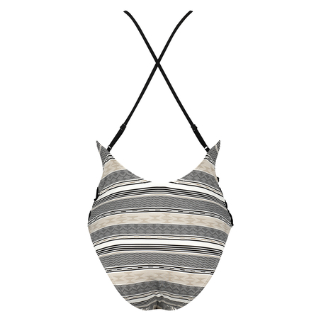 Jacquard Goddess Swimsuit Doutzen, Czarny