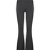 Flared Lounge Pants, Szary