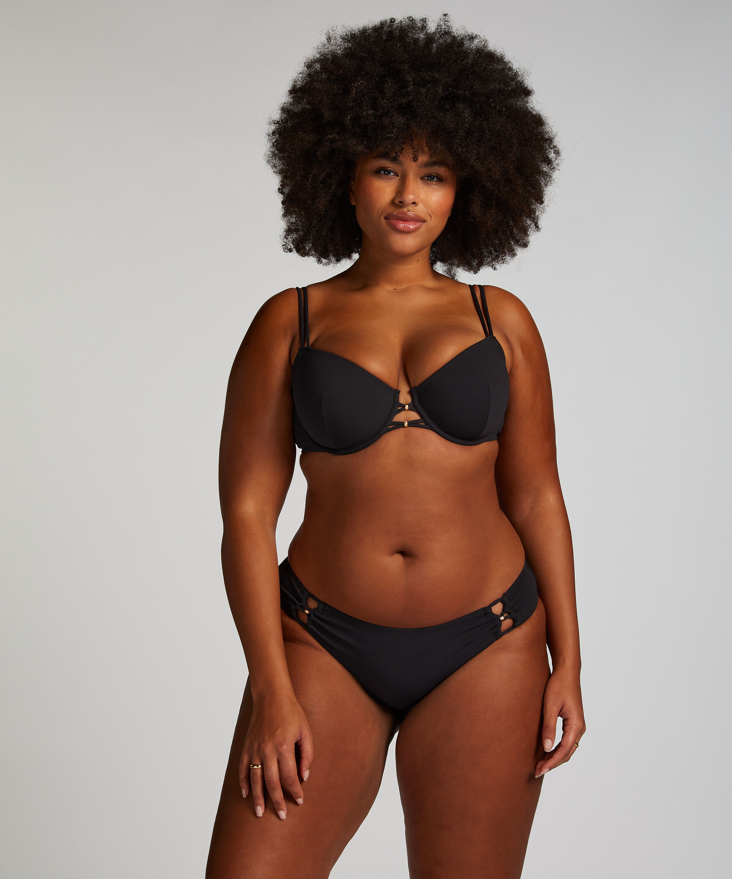 Majtki Bikini Rio Holbox, Czarny