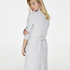 Jersey Jacquard Bathrobe, Szary