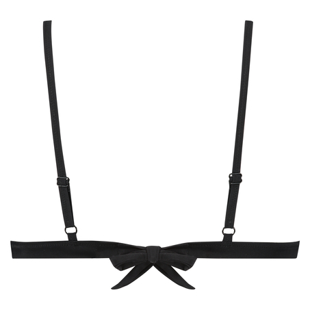 Pride triangle bikini top, Czarny