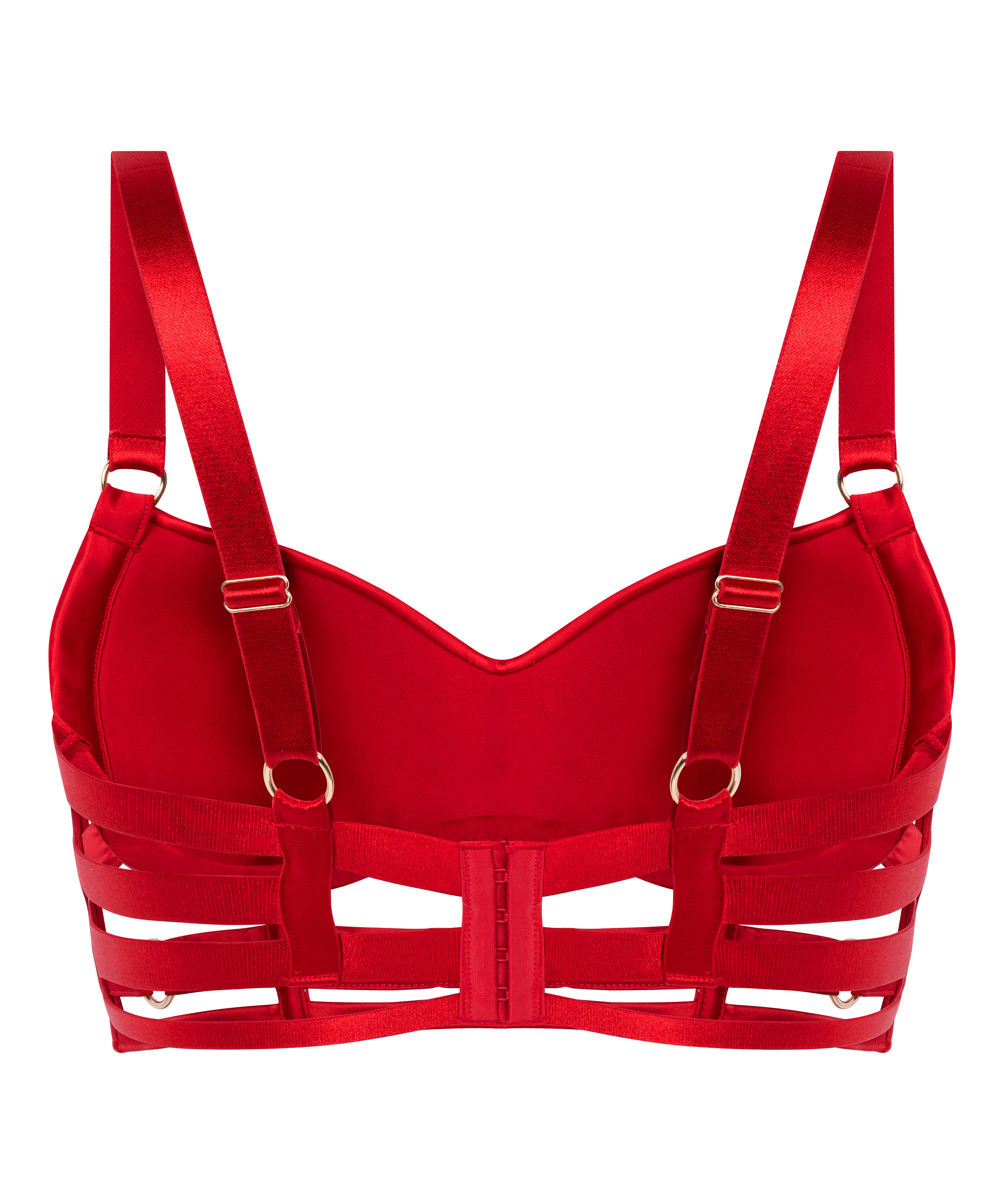 Biustonosz bralette Noeki, Czerwony, main