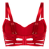 Biustonosz bralette Noeki, Czerwony