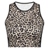 HKMX Leopard Sports cropped tanktop, Szary