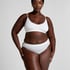 Tr&oacute;jkątny biustonosz bralette Dide, Biały