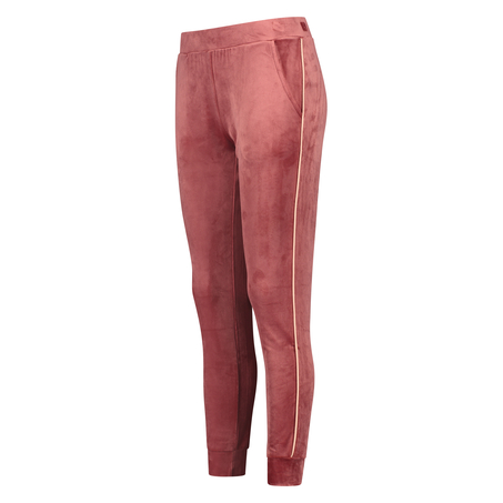 Petite Velours Jogging bottoms, R&oacute;żowy