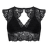 Biustonosz bralette Posie, Czarny