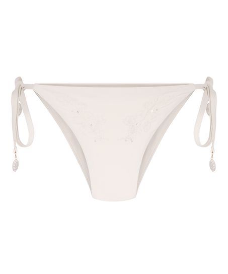 Figi od bikini Giselle Cheeky, Biały