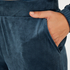 Velours Pyjama Bottoms, Niebieski