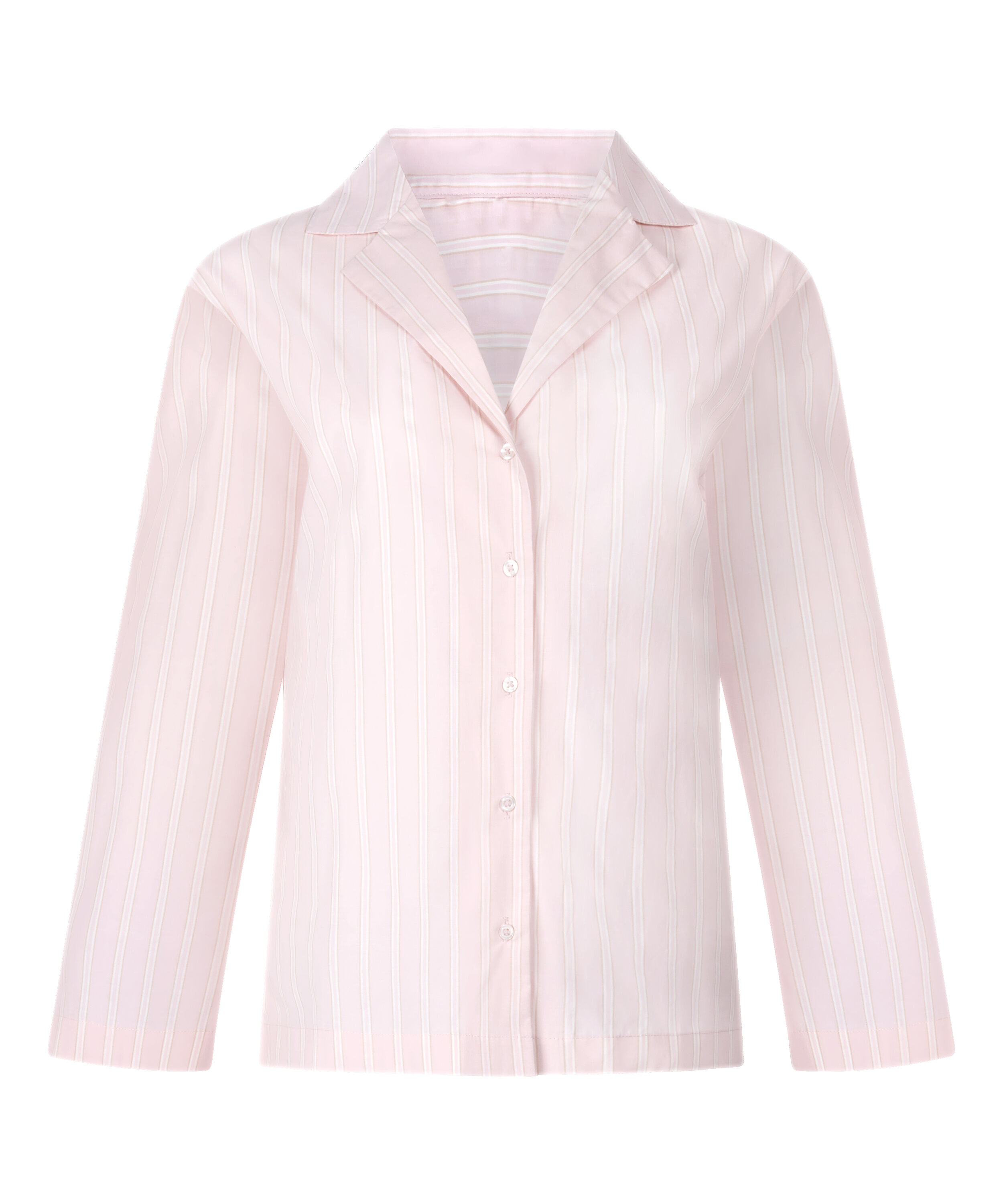 Top piżamowy Bawełna Poplin, R&oacute;żowy