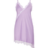 Slipdress Asymmetric, Fioletowy