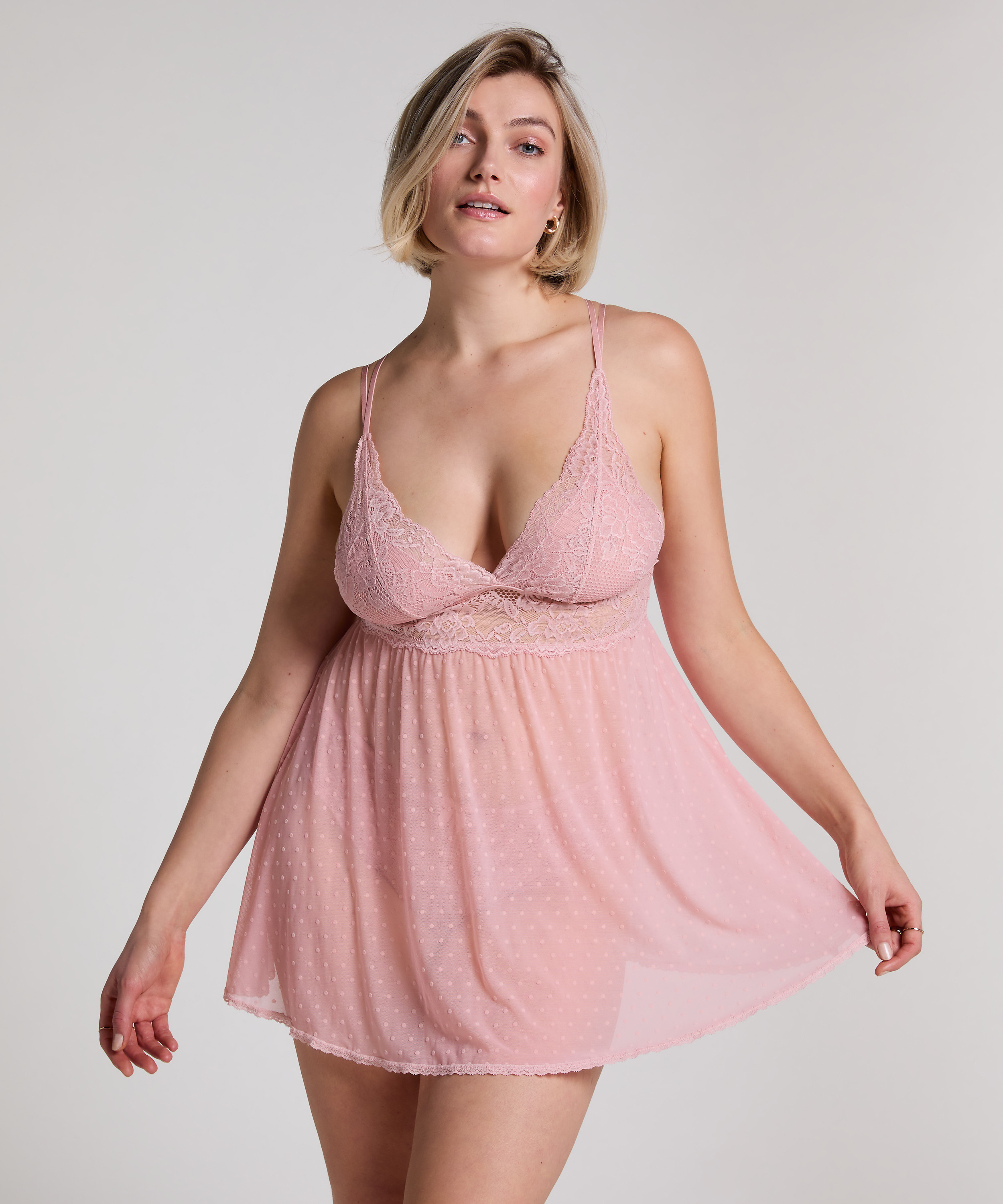 Babydoll Beatriz, R&oacute;żowy, main