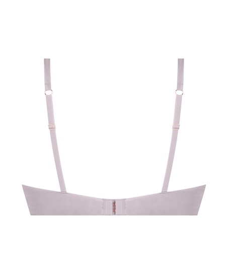 Nieusztywniony biustonosz z fiszbinami Almendra, Fioletowy