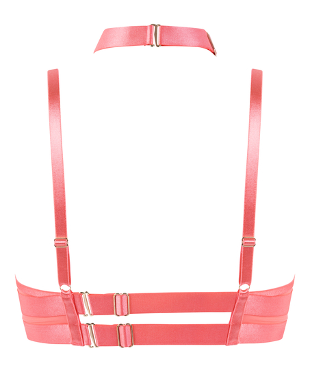 Nieusztywniany biustonosz z fiszbinami Missy, Różowy