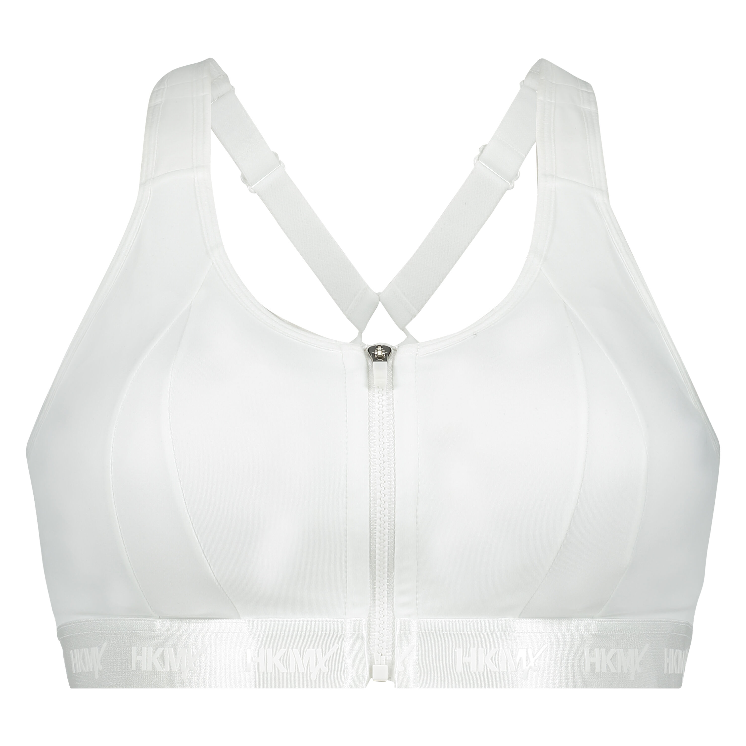 Biustonosz sportowy HKMX All Star Level 3, Biały