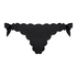 Figi brazylijskie z falowanym brzegiem Goddess, Czarny