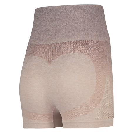 HKMX high-waisted shorts, Różowy