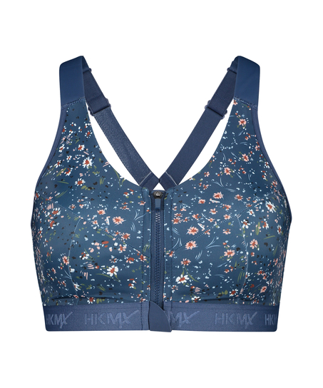 Biustonosz sportowy HKMX All Star Level 3, Niebieski