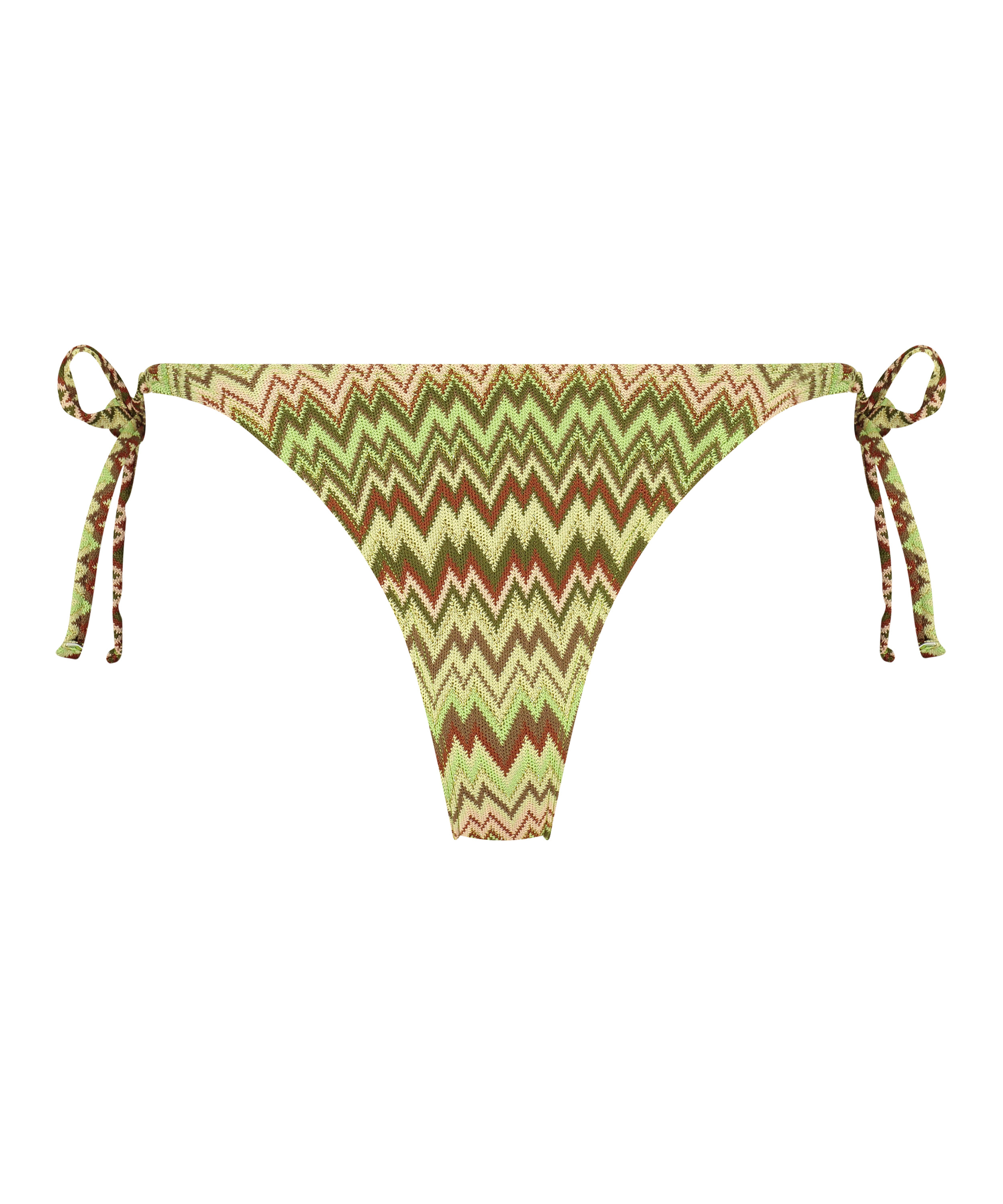 Majtki Bikini Wysoko Krojona Alcapulco, Zielony, main