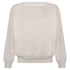 Boatneck Sweater Audrey, Szary