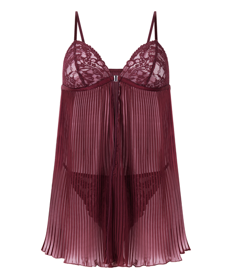 Babydoll Isadora, Czerwony