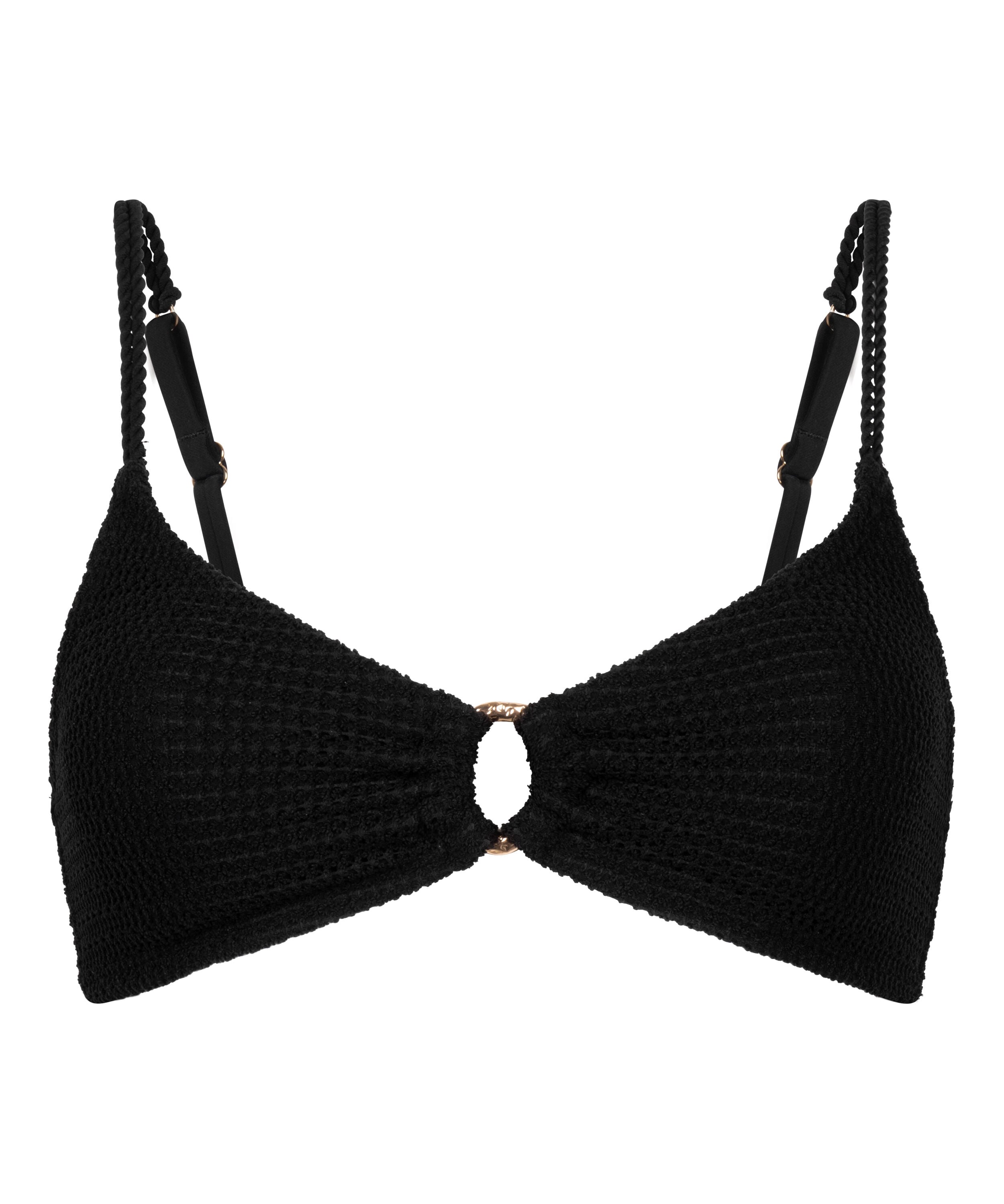 Top od bikini Cairo, Czarny