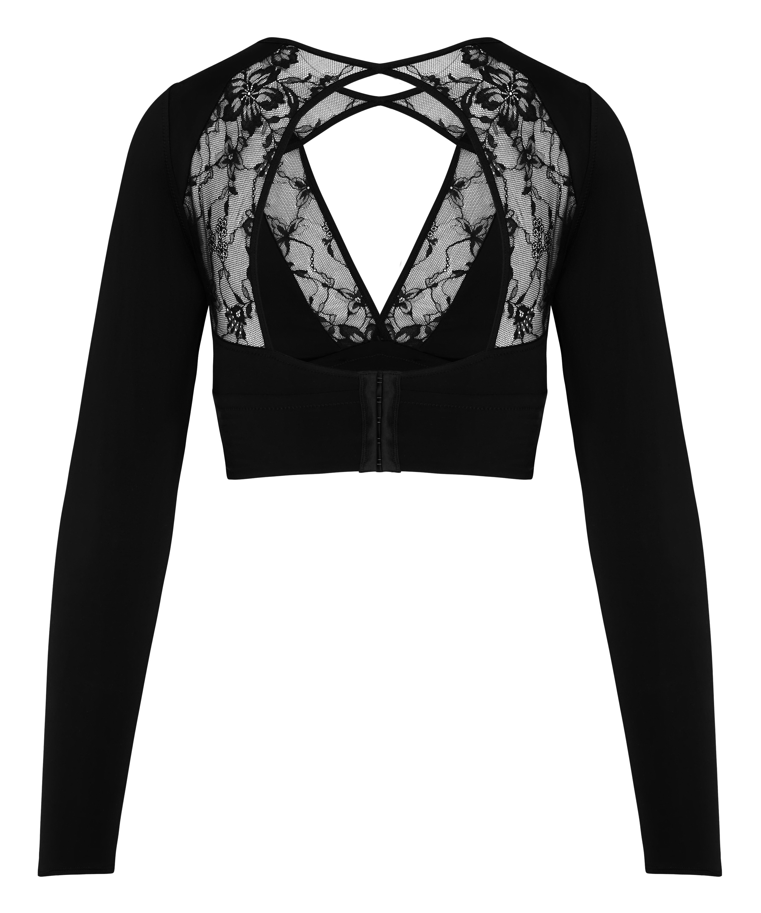 Bralette Hazel, Czarny, main