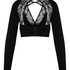 Bralette Hazel, Czarny