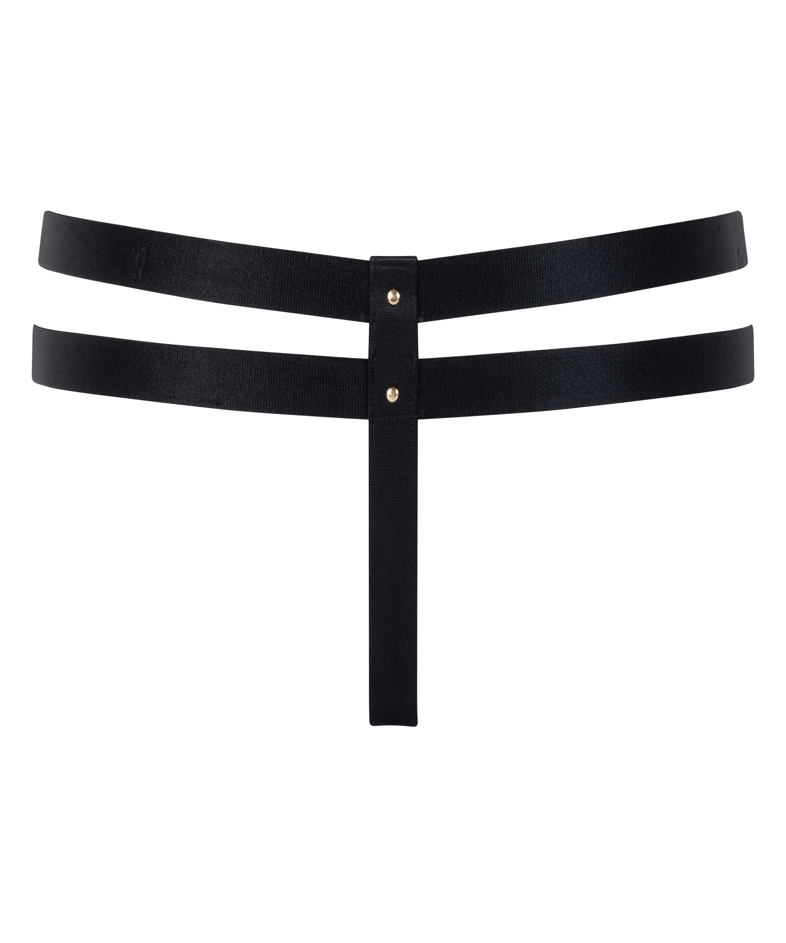 Stringi z otwartym krokiem Athena, Czarny, main
