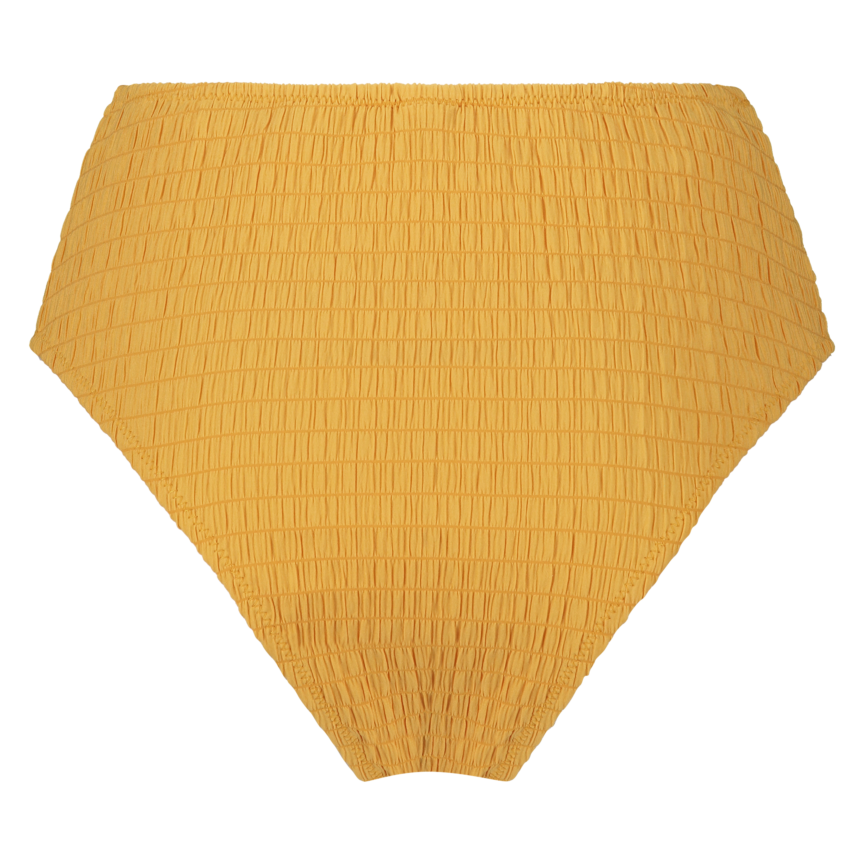 Goldenrod high leg bikini bottoms, Żółty, main