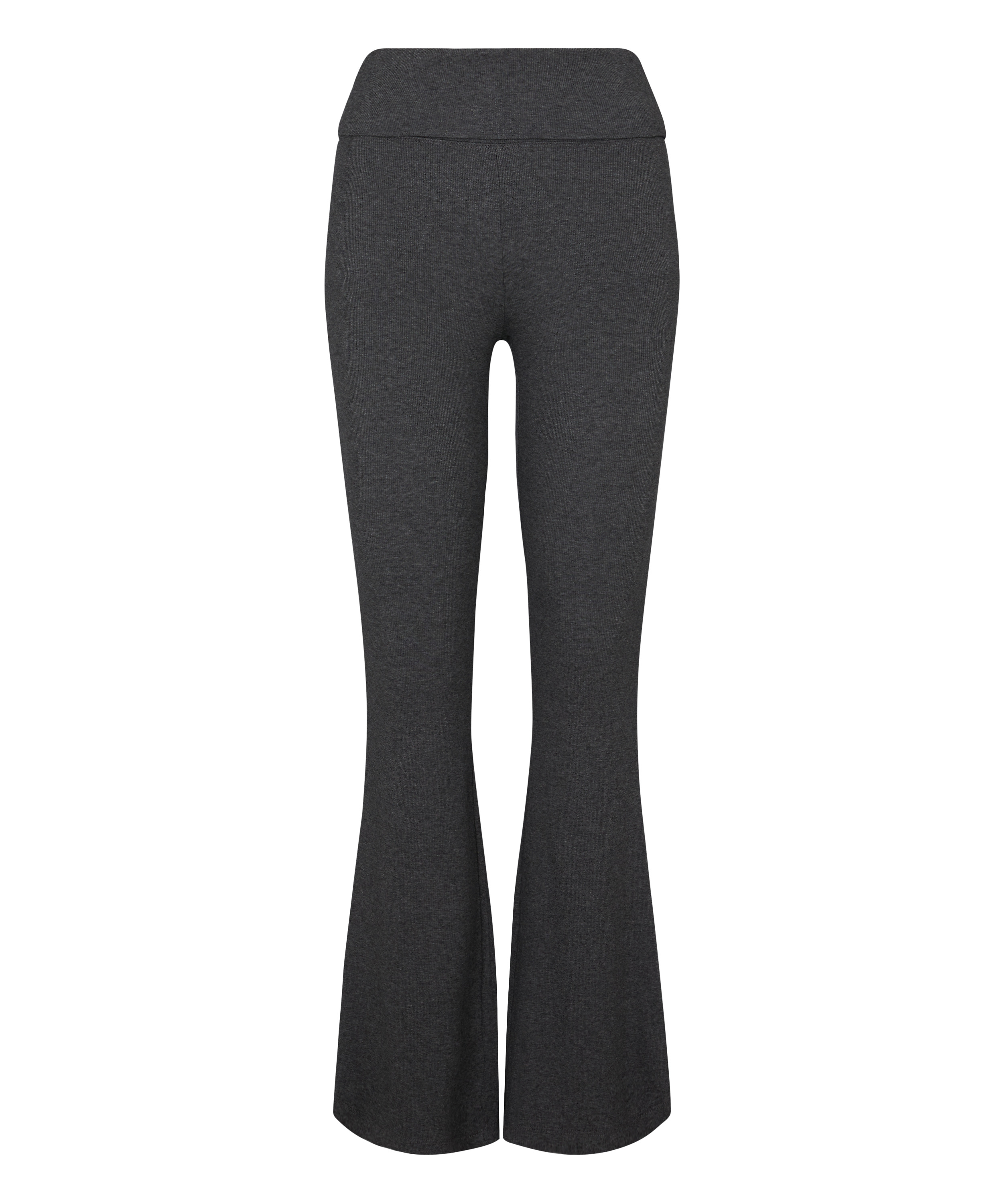 Flared Lounge Pants, Szary, main