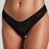 Brazyliany V-shape Mesh, Czarny