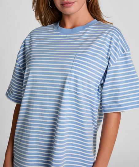 Koszula nocna, Niebieski