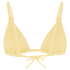 Tr&oacute;jkątny Biustonosz Bikini Riva, Ż&oacute;łty