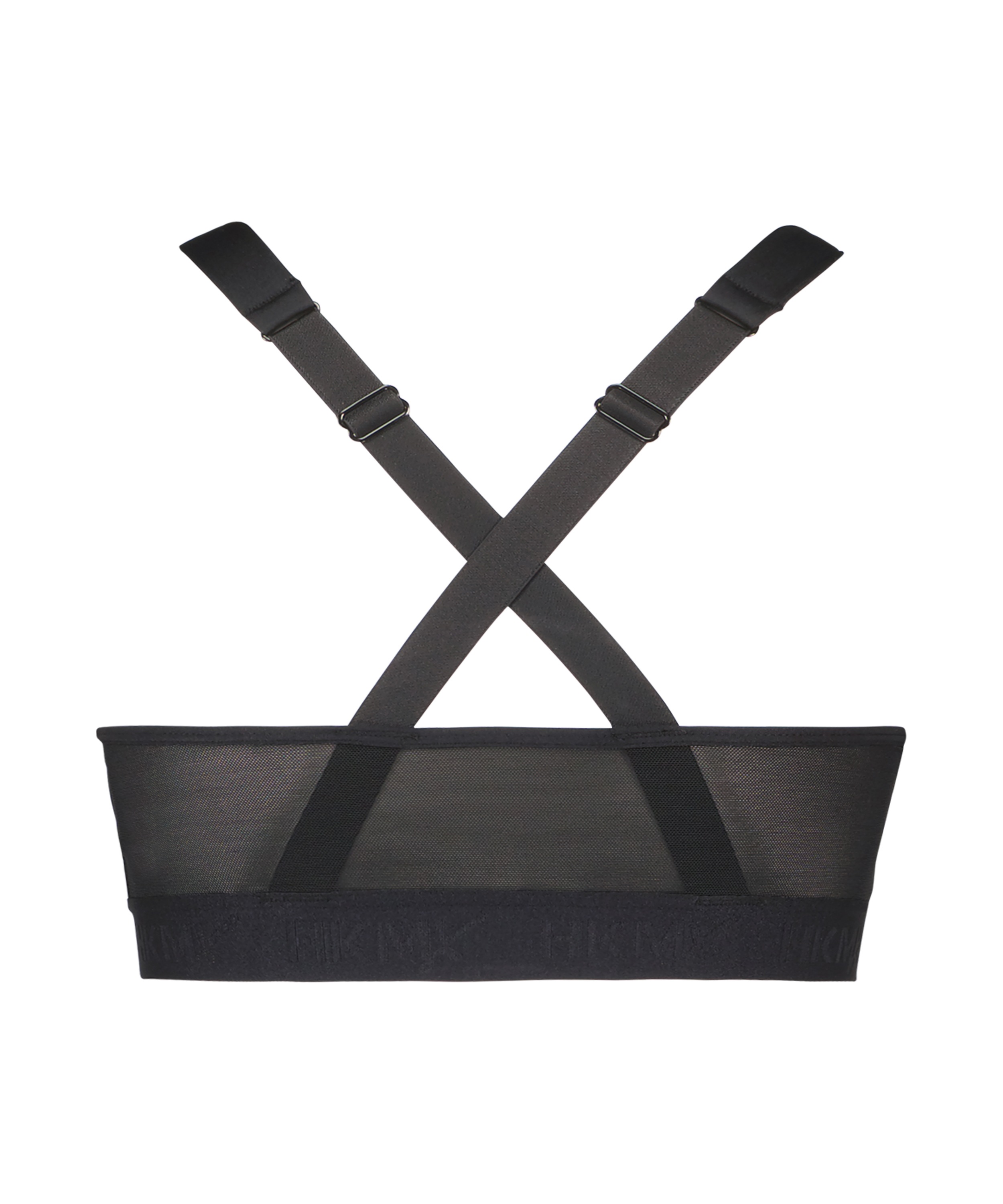 Sportowy biustonosz Gold Glitter HKMX The Pro - poziom 3, Czarny, main