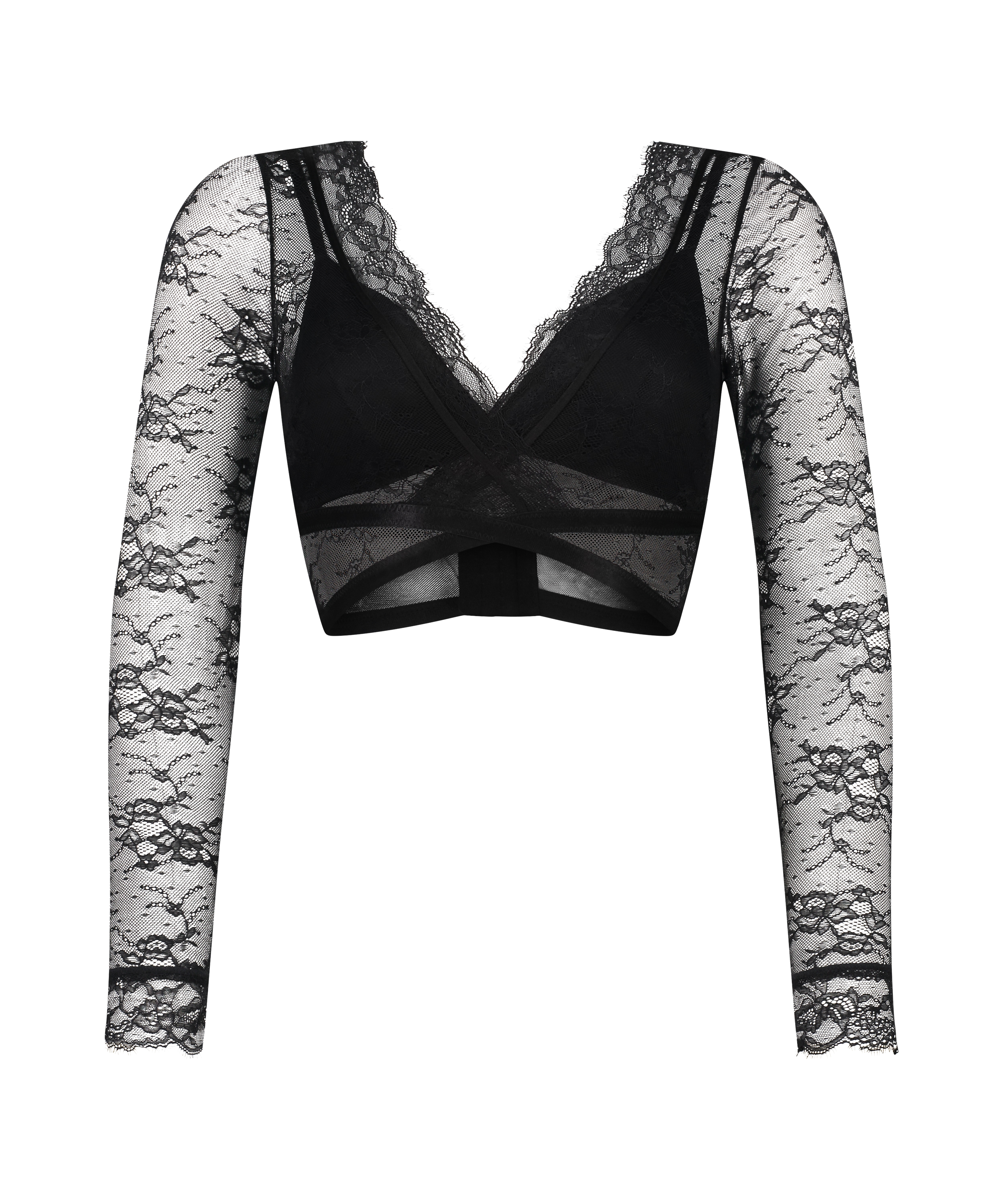 Biustonosz bralette Molly, Czarny, main