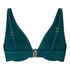 Neoprenowy top od bikini, Zielony