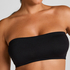 Biustonosz bralette bandeau Dide, Czarny