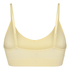Tr&oacute;jkątny biustonosz bralette Dide, Ż&oacute;łty