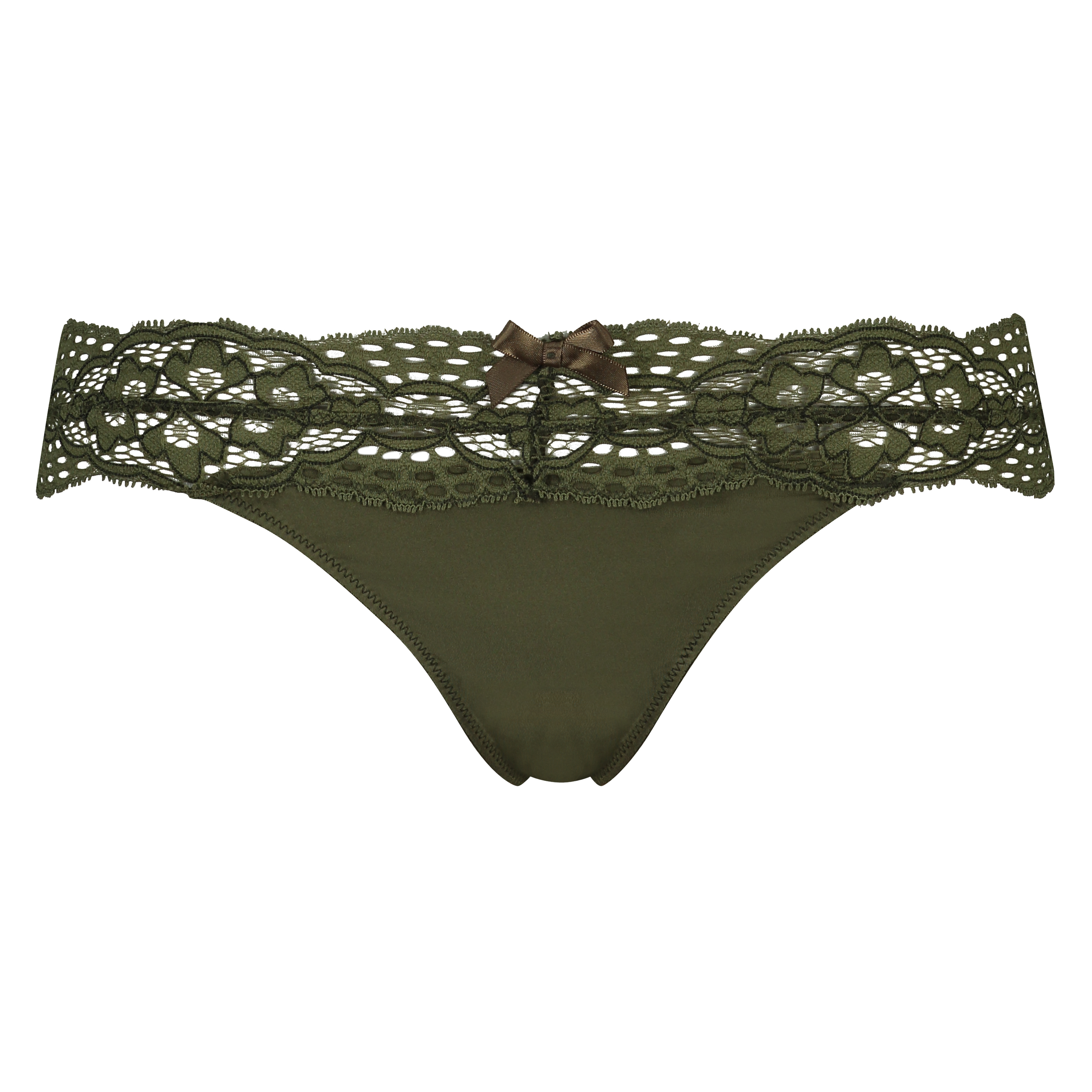 Mayra Extra Low V-Thong, Zielony, main
